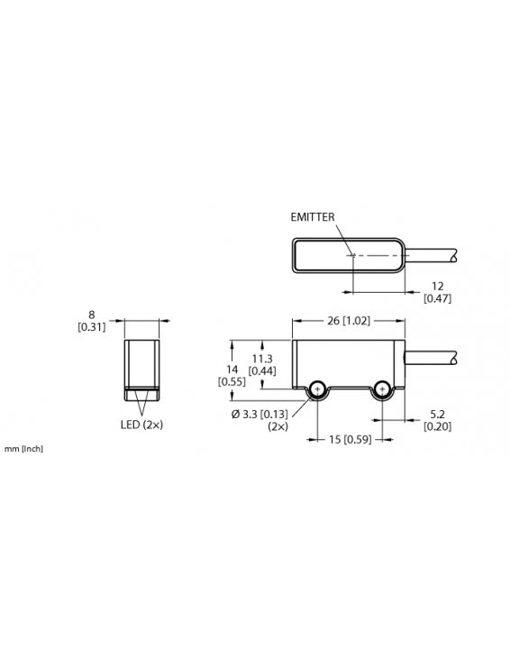 Photoelectric Sensor Q2XNAE-2M