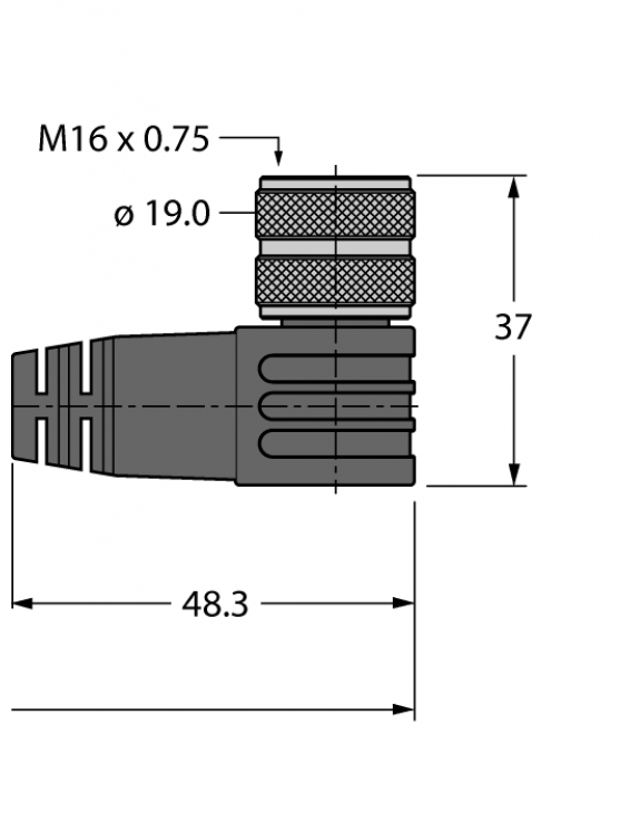 Actuator and sensor cable BKM-BKWM14-E03-1.2/S90 (OBS)