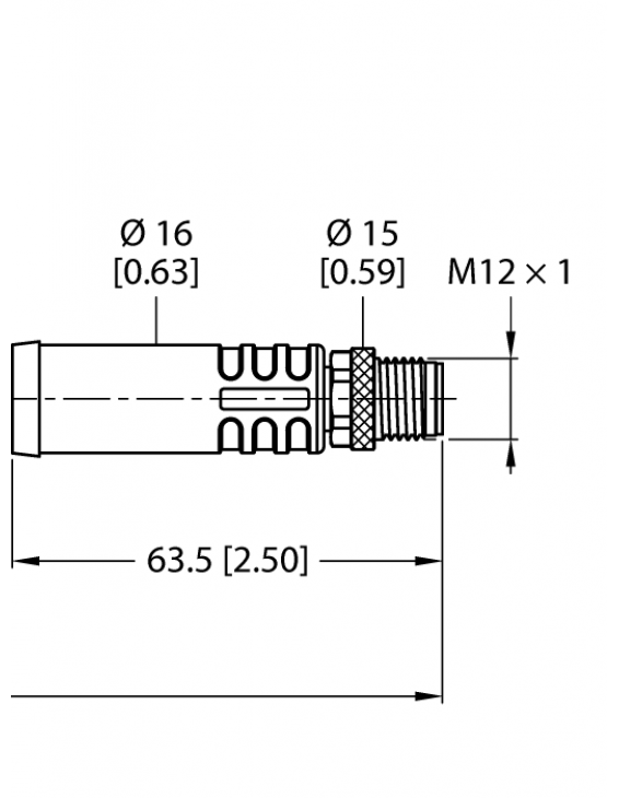 Supply Cable - M12 Power RKP56PLA-3-RSP56PLA/TXG Supply Cable - M12 Power RKP56PLA-3-RSP56PLA/TXG