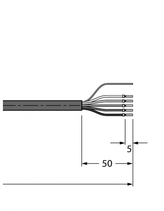 Actuator and Sensor Cable, PVC WKS4.5T-10/TEL Actuator and Sensor Cable, PVC WKS4.5T-10/TEL