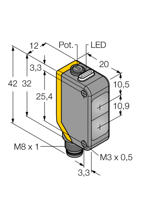 Photoelectric Sensor Q20PLVQ7
