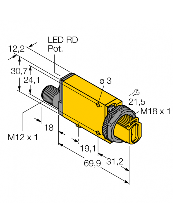 Photoelectric Sensor SM312FPHQD