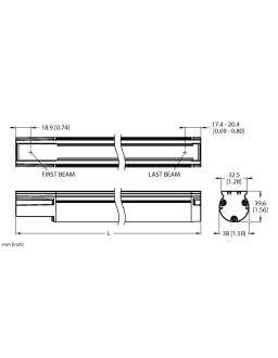 Safety Light Curtain S4BE30-750-S