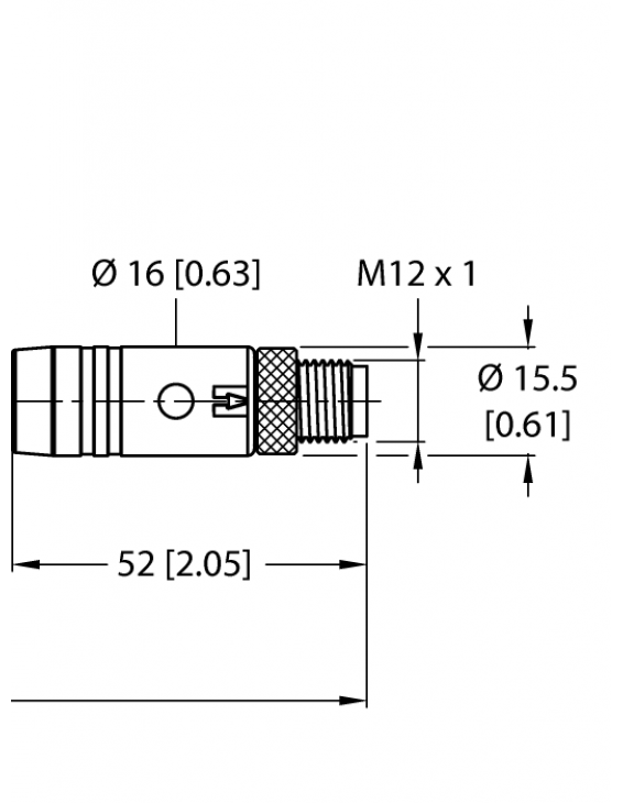 Supply Cable - M12 Power RKS56PKB-10-RSS56PKB/TXL