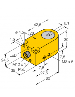 Inductive Sensor BI6R-W30-DAP6X-H1141
