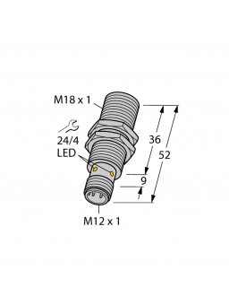 Inductive Sensor BI8-M18-VP6X-H1141