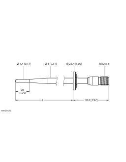 Temperature Detection TP-504A-TRI3/4-H1141-L100