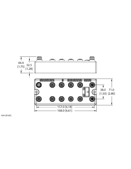 BL compact Multiprotocol Station for Industrial Ethernet BLCEN-8M12LT-4AI4AO-VI-4AI4AO-VI