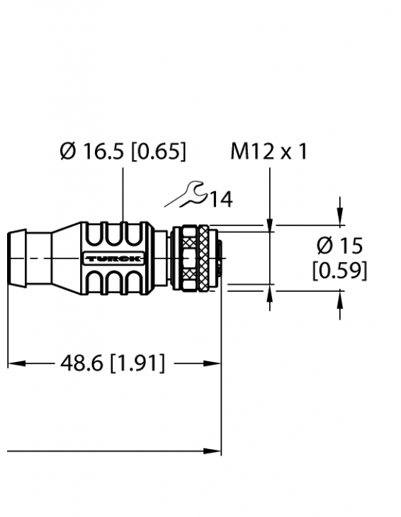 PROFIBUS Cable RSSW RKSW 456-50M
