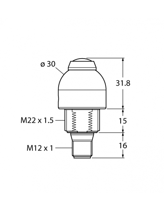 LED Signal Light K30LGXXPPB2Q