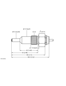 Flow Monitoring FCS-G1/2HC4-NAEX0/L065/D024