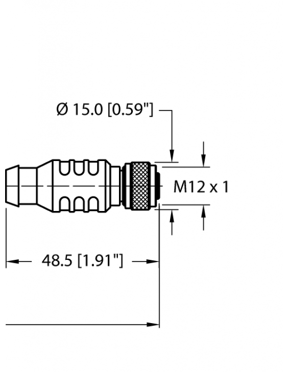 Cable for DeviceNet and CANopen RSC RKC 572-2M Cable for DeviceNet and CANopen RSC RKC 572-2M