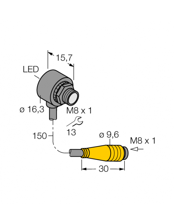 Photoelectric Sensor T8AP6D50Q