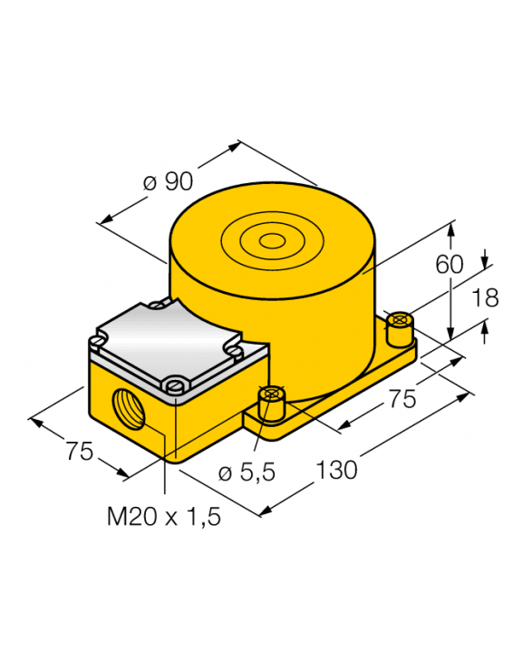 Inductive Sensor NI50-K90SR-Y1