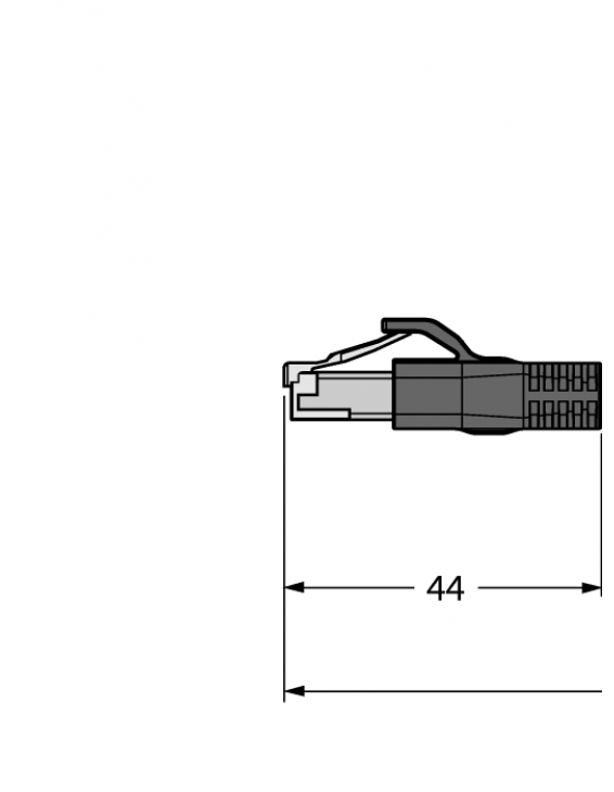 Industrial Ethernet Cable RJ45S-RJ45S-4414-30M