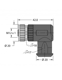 Field-Wireable Connector FW-EWKPM0416-SA-S-0408