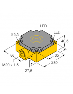 Inductive Sensor NI40-CP80-FZ3X2/S100