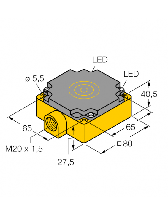 Inductive Sensor NI50-CP80-VP4X2