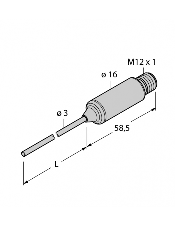 Temperature Detection TTMS-203A-CF-LIUPN-H1140-L300