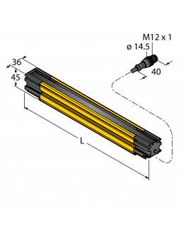 Safety Light Curtain SLLR14-1610P8