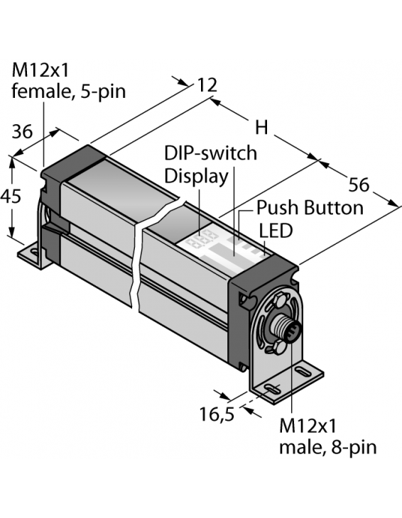 Measuring Light Screen EA5R150PUXMODQ