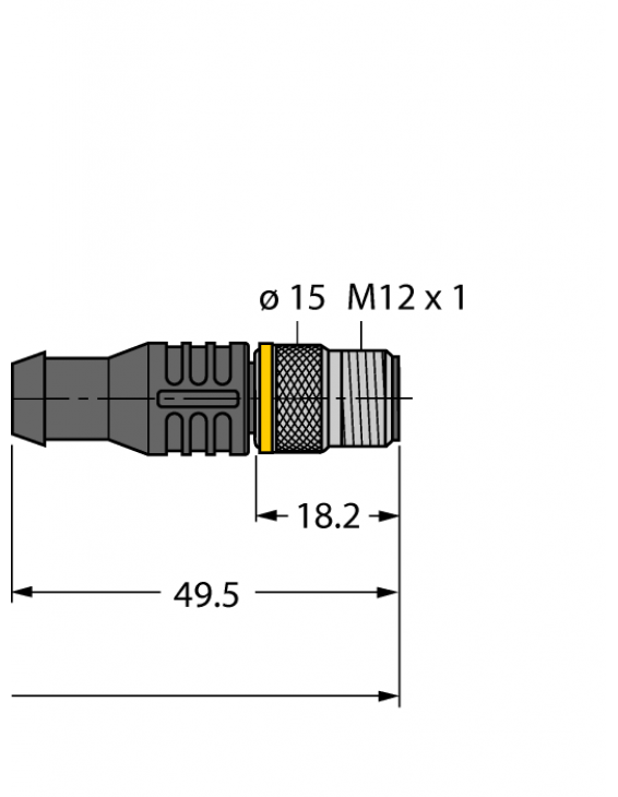 Valve connector CI type VC9S22-T80E-2-RSC5.31T/TEL