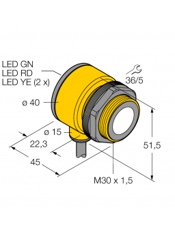 Ultrasonic Sensor T30UXUB