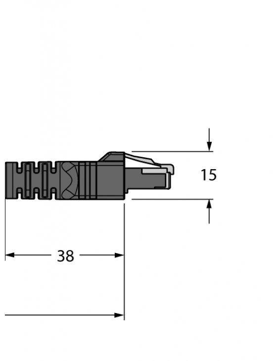 Industrial Ethernet Cable RKS RJ45S 841-1M Industrial Ethernet Cable RKS RJ45S 841-1M