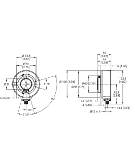 Incremental Encoder REI-43H42S-2B600-H1181
