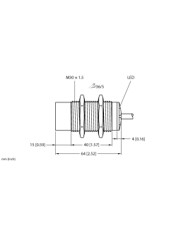 Inductive Sensor NI15-M30-RDZ3X