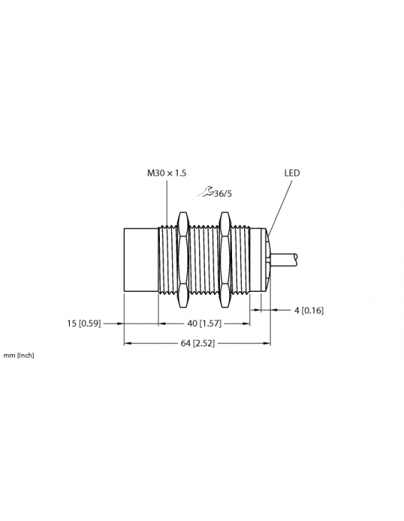 Inductive Sensor NI15-M30-RDZ3X Inductive Sensor NI15-M30-RDZ3X