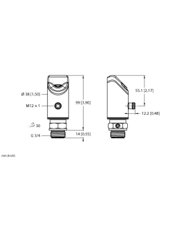 Front-Flush Pressure Sensor PS311-0V-06-LI2UPN8-H1141