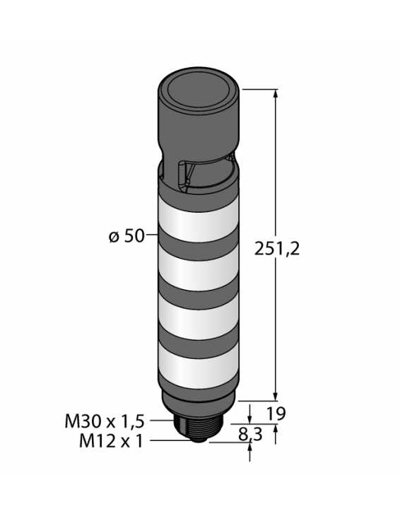 LED Signal Light TL50WGRYAOS3IQ LED Signal Light TL50WGRYAOS3IQ