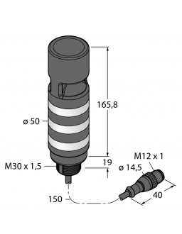 LED Signal Light TL50BLGYRAOS3IQP LED Signal Light TL50BLGYRAOS3IQP