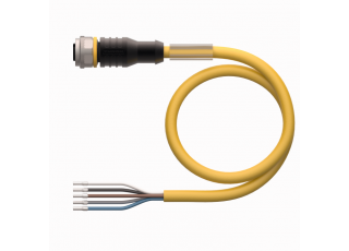 Actuator and Sensor Cable, PUR RKC4.5T-15/TXY Actuator and Sensor Cable, PUR RKC4.5T-15/TXY