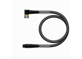 Actuator and Sensor Cable, PUR PKW4M-0.2-PSG3S/TXL