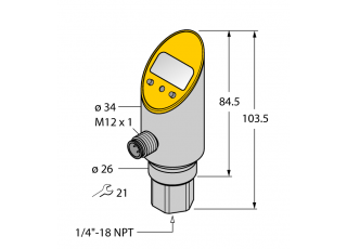 Pressure sensor PS040V-302-LI2UPN8X-H1141